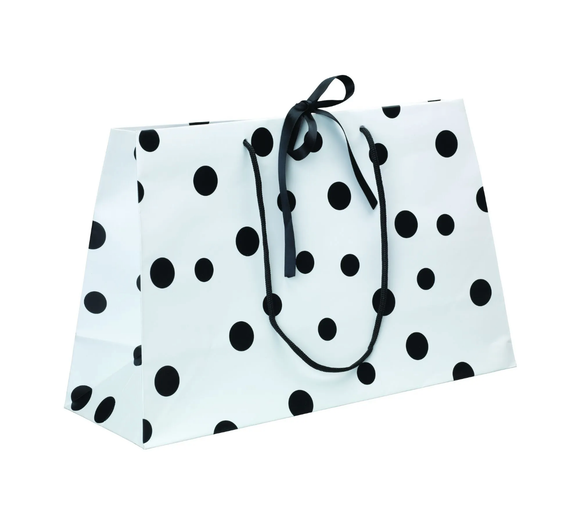Black and White Luxury Gift Bag - Large