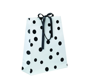 Black and White Luxury Gift Bag - Medium