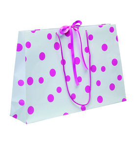 Pink and White Luxury Gift Bag - Large