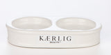 kaerlig beauty - ceramic soap and silk stand