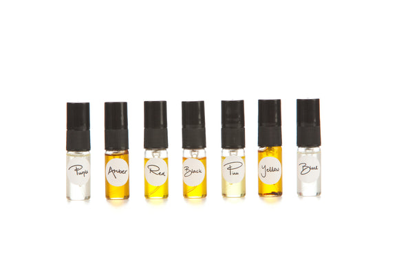 scent sample mists - 1ml bottles