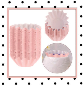 pink wax melt burner liners