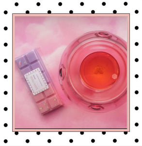 rhubie rose soy wax melt snap bar